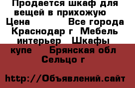 Продается шкаф для вещей в прихожую. › Цена ­ 3 500 - Все города, Краснодар г. Мебель, интерьер » Шкафы, купе   . Брянская обл.,Сельцо г.